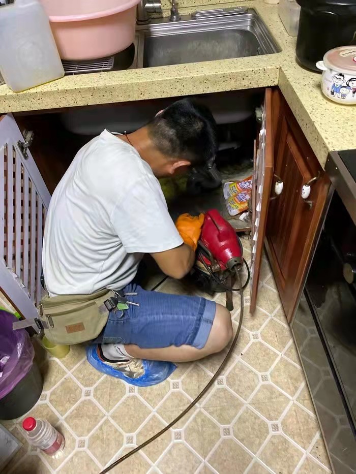 沉湖管委会通下水道